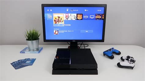 hook ps4 up to computer monitor